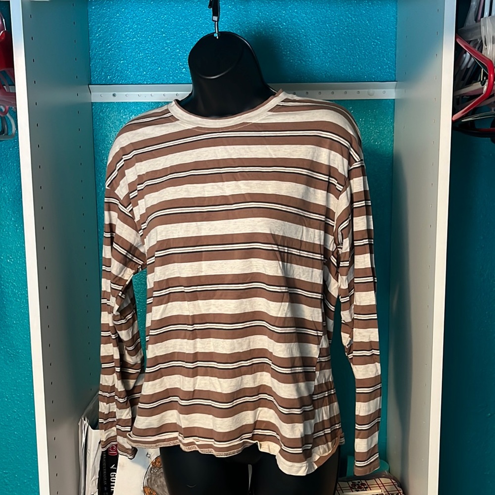 Shein (Dazy) striped shirt
